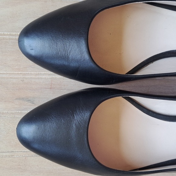 Pic & Pay Almond Toe Classy Stacked Short Heel Chic Minimalistic Dressy Pumps - Picture 2 of 11